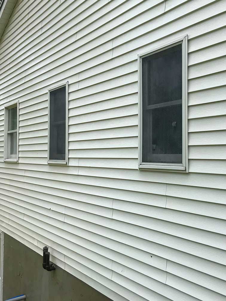 Home Siding Power Washing After