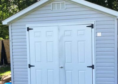 Shed After Power Washing